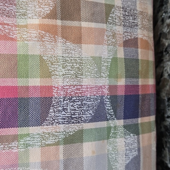 Coach Poppy Daisy Multicolor Madras Plaid Crossbody - Picture 10 of 16